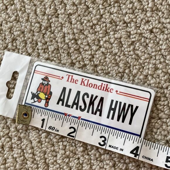 Yukon Territory Canada Beaver Creek The Klondike Sticker Wilderness Souvenir - Picture 5 of 5